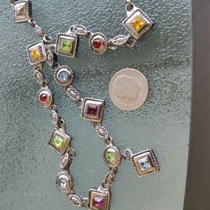 PDCrown  1985-2020  faux gem necklace #271